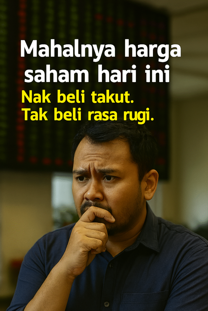 mahalnya harga saham hari ini