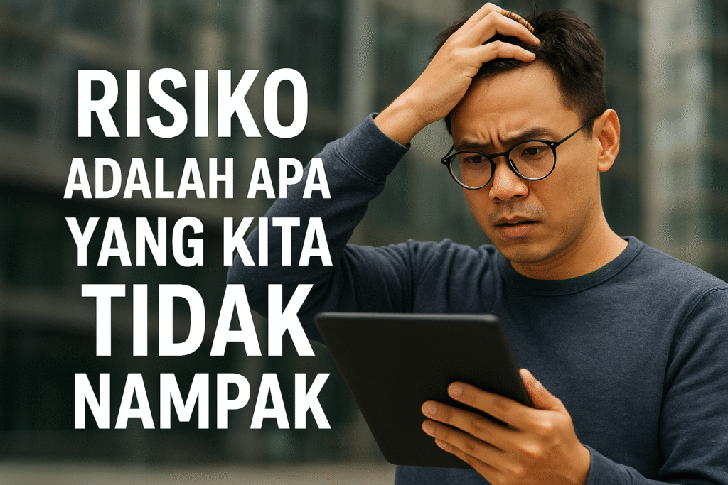 Risiko Adalah Apa Yang Kita Tidak Nampak